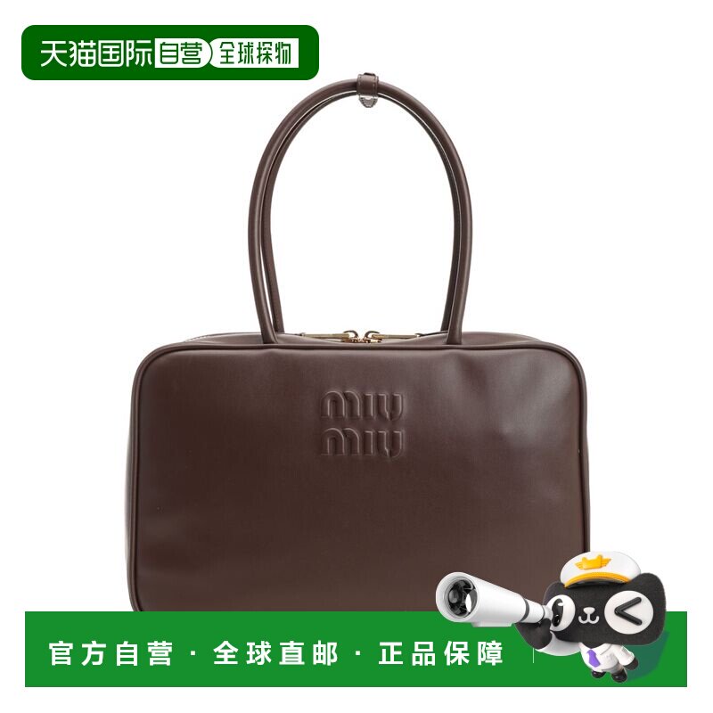 MIU MIU 女士手提包 5BB117VMON2CRWF0NBL AW2025