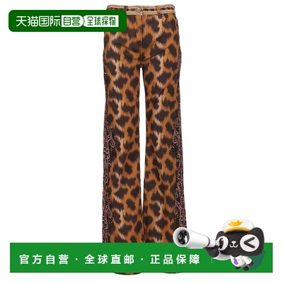 1h可退 ETRO 女士牛仔裤 WRNB0026AKF05X0825 SS2026 黑色喇叭裤