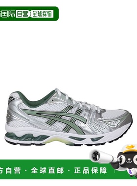 ASICS 男士运动鞋 1201A019107WHITEGREY CO 白色 圆头系带低帮休