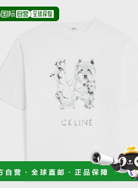 CELINE 女士T恤 RX0IH124201GD SS2026 白色 CELINE shirt
