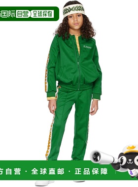 1h可退 潮奢 Mini Rodini 女童 绿色 WCT 儿童长裤童装 221301267