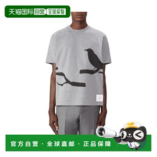 BROWNE AW2024 男士 MJS267AJ0058055 灰色 T恤 THOM