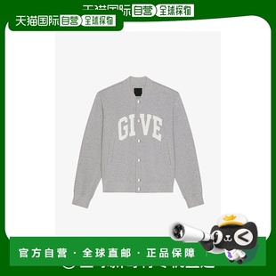 BM017J3YMW055 AW2024 灰色 GIVENCHY fabric 夹克 Mixed bom 男士