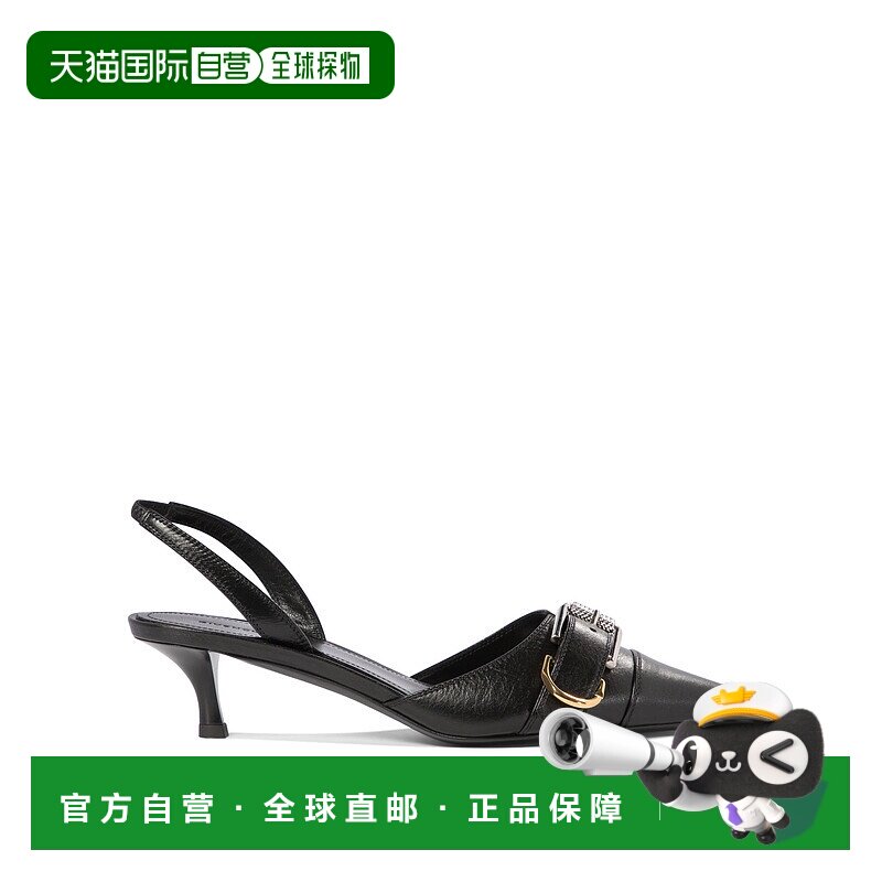 GIVENCHY 女士高跟鞋 BE308XE257001 AW2024 黑色 尖头高跟凉鞋