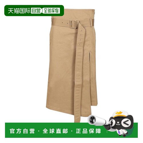 ACNE STUDIOS 女士半身裙 AF0557DGY AW2025 卡其色a字裙