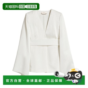 1046045606001 AW2025 白色 MAX 和服外套西装 女士西服 长袖 MARA