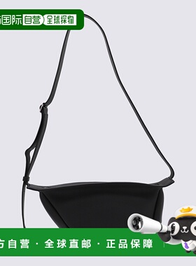 THE ROW 女士单肩包 W1197L52BLPL SS2025 黑色斜挎包饺子包