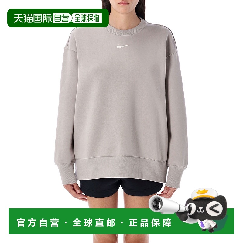 1h可退 潮奢 Nike 耐克 女士 Phoenix 圆领抓绒卫衣 FZ4270009