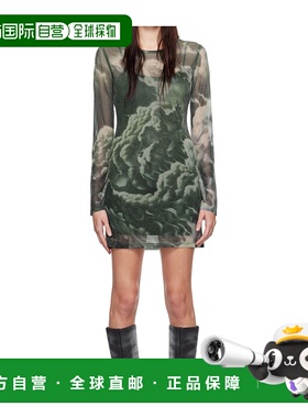 1h可退 ALEXANDER WANG 女士连衣裙 1CC4246700BLACKCLEAR包臀裙