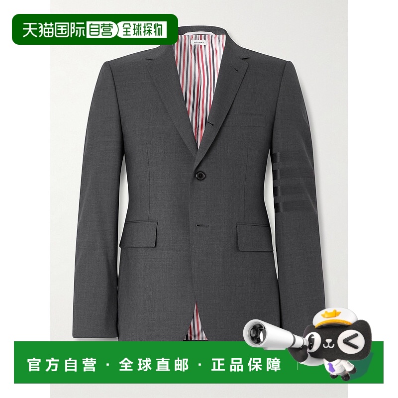 1h可退 潮奢 Thom Browne 汤姆 布朗 男士 单排扣西装外套 MJC001