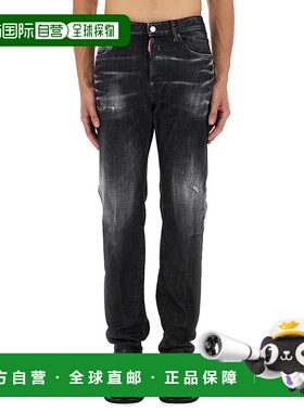 DSQUARED2 男士牛仔裤直筒裤 AW2025 S74LB1725S30357900
