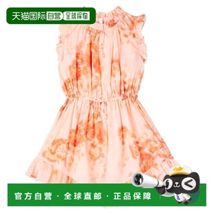 1h可退 潮奢 ZIMMERMANN 女童 Cascadian 花朵棉质连衣裙童装