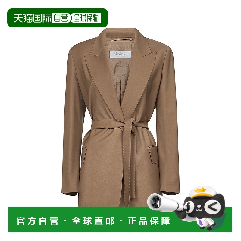 1h可退 MAX MARA 女士大衣 2521046101600TALENTO010 AW2025