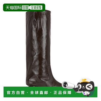 1h可退 潮奢 miista 女士 Effie 长筒靴 MI5872 brown棕色 舒适时