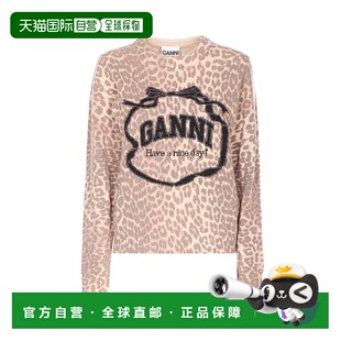 女士针织衫 Ganni A1070265943 棕色 Sweaters SS2026 GANNI