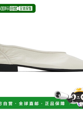 1h可退 潮奢 BY FAR 女士 白色 Carre 乐福鞋 MWFHC055LL002WH02