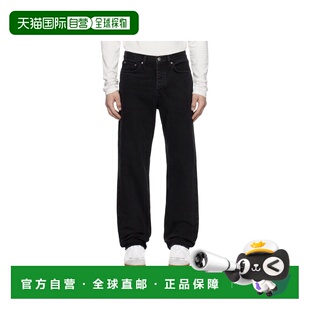 MFA22DJ075BLACK SS2025 Noir 男士 牛 休闲裤 Anti KSUBI 黑色