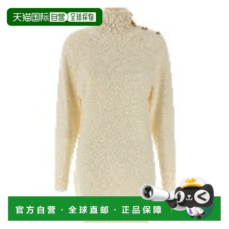1h可退 潮奢 Balmain 巴尔曼 女士 高領長袖連身裙 FF0R9382KI87,女装/女士精品,连衣裙,淘宝优惠券,粉丝福利购,淘宝优惠卷