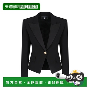 女士外套 Balmain DF1SE059VB000PA 黑色 Jackets AW2024 BALMAIN