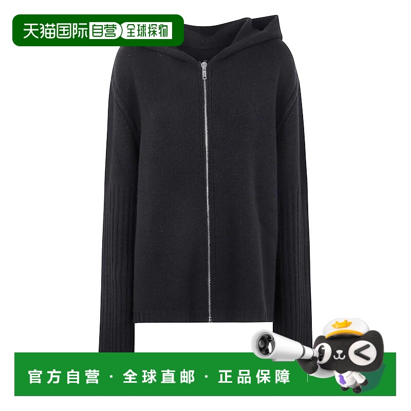 RICK OWENS 男士针织毛衣 RU02E1666KLWS09BLACK AW2025