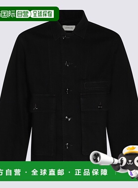 LEMAIRE 男士夹克 OW306LD1031BK999 SS2025 黑色