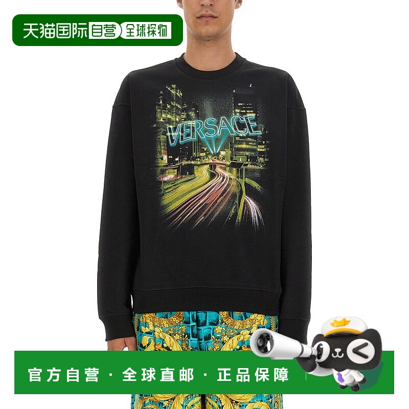 1h可退 VERSACE 男士卫衣 10125551A090452B510-19 AW2023