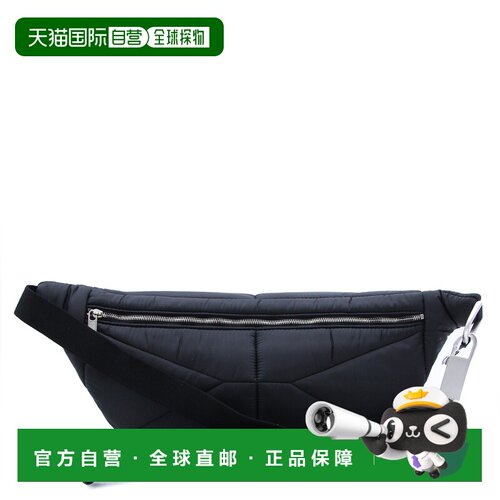 1h可退 MONCLER 男士腰包 MU01F5M01M8567999 SS2026 黑色