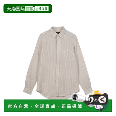 POLO RALPH LAUREN 男士衬衫 710B15594006COASTAL亚麻麻衬衫