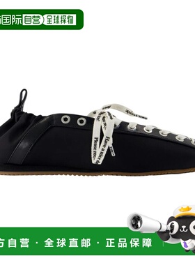 GANNI 女士芭蕾乐福鞋 B1040014 SS2026 黑色