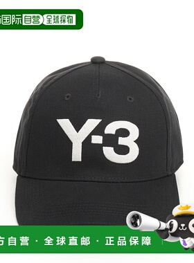 Y-3 男士帽子 JP1142BLACKTALC SS2025 黑色 Y-3 CLASSIC LOGO CA