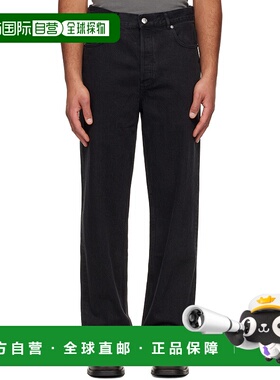 1h可退 潮奢 A.P.C. 男士 黑色 Fairfax 牛仔裤 COGEXM09156