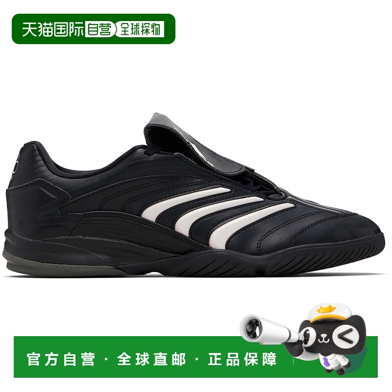 1h可退 潮奢 Adidas 男士 黑色 Faux-Leather Predator Sala 运动