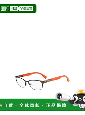 FENDI 女士眼镜 FF0033EQP SS2023 白色 徽标细节平光镜