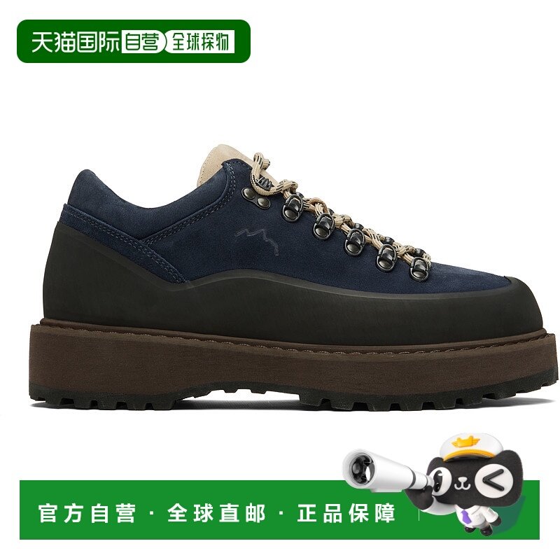 1h可退 潮奢 Diemme 男士 海军蓝 Cornaro Gomma 德比鞋 DI25FWCO