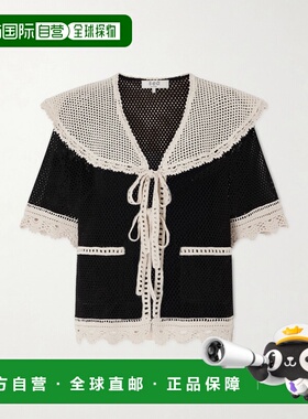 潮奢 SEA 海洋 女士 Kendall 钩花棉质衫 RS26720