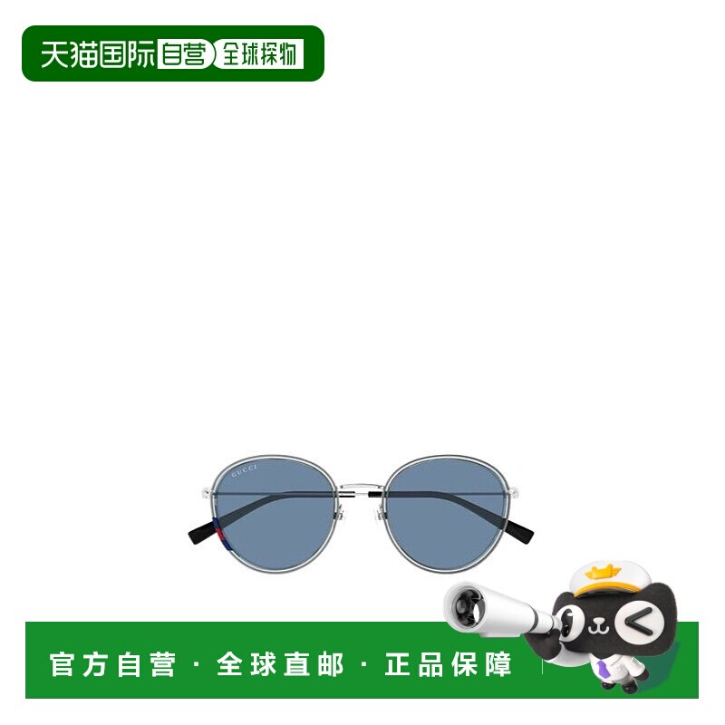 GUCCI 女士眼镜 GG1849S003 SS2025 蓝色 全框太阳镜古驰