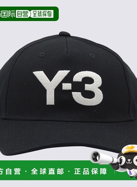 Y-3 男士帽子 JP1142 SS2025 黑色 可调整棒球帽高端正品