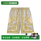 花色休闲裤 VERSACE 10024761A113915E350 SS2025 男士 短裤