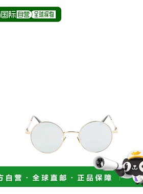 VALENTINO 女士眼镜 VLS173AGLDTRT AW2025 白色 圆框太阳镜