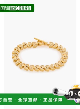 1h可退 潮奢 ZIMMERMANN 女士 镀金水晶手链 5436S24GOLD