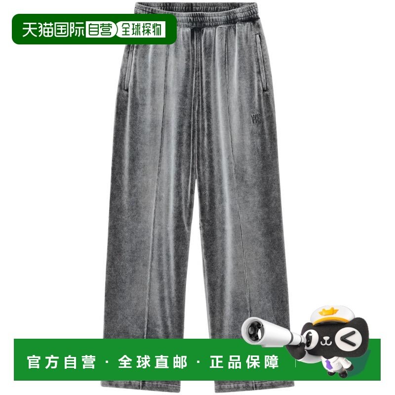潮奢 Alexander Wang 亚历山大 王 女士 松紧腰带运动裤 4CC12544