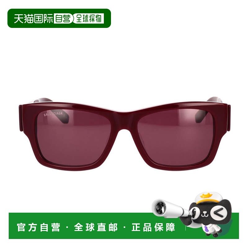 BALENCIAGA 男士太阳镜 BB0262SA004 AW2023 红色 BB0262SA