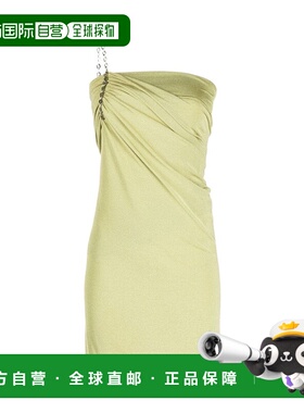 GIVENCHY 女士半身裙 BW21HJ30XK339 SS2023 黄色 单吊带连衣裙