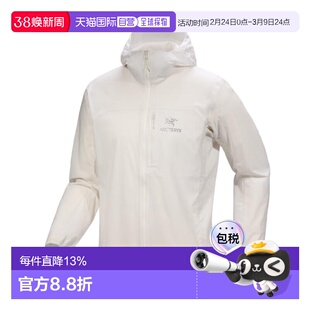 Arcteryx始祖鸟 Squamish Hoody 轻薄风壳连帽休闲薄款夹克 男款
