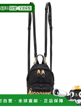 1h可退 MOSCHINO 女士双肩包 MC4601PP1MO1100B SS2025 黑色