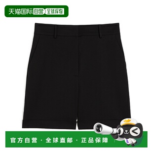 1786095806005 女士短裤 AW2025 黑色 MAX 棉质针织短裤 MARA