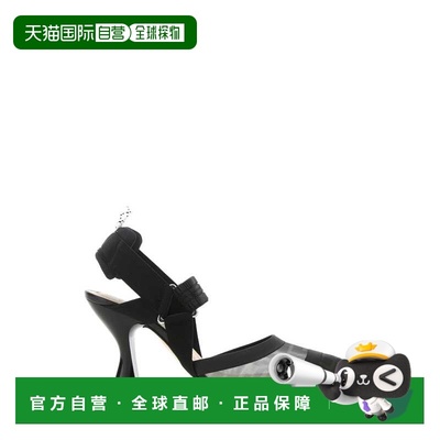 FENDI 女士高跟鞋 8J6851A8UGF0MQ0 SS2026 黑色 COLIBRÌ LEATHER