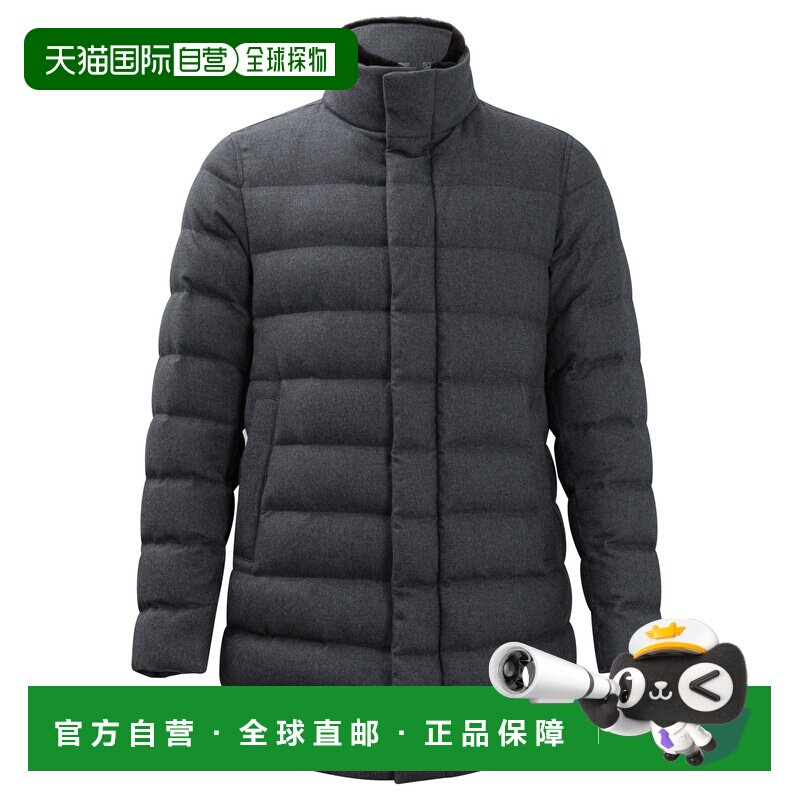 HERNO 男士夹克 PI001310U380879482 AW2025 灰色 Silk and cashm图片