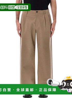 1h可退 潮奢 Our Legacy 男士 Bridge 斜纹棉布阔腿棉质裤子 M425