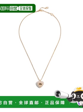 VALENTINO 女士项链 WJ0BA8VTIRG5 CO 金色 COEUR ROYAL 属，珐琅